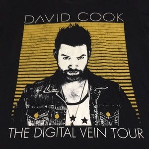 David Cook Tour T-shirt M